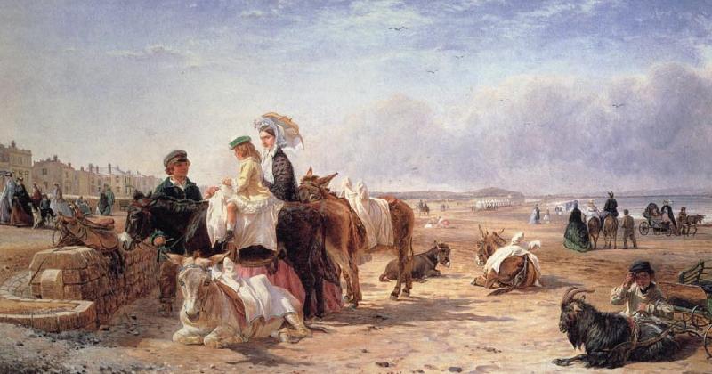 William Havell Weston Sands in 1864 Germany oil painting art